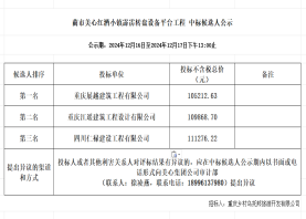 蔺市PA直营官网
红酒小镇霹雳转盘设备平台工程 中标候选人公示